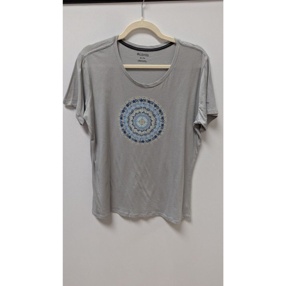 Columbia Grey Mandala Short-Sleeve T-Shirt